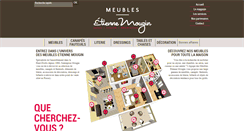 Desktop Screenshot of meubles-mougin.fr